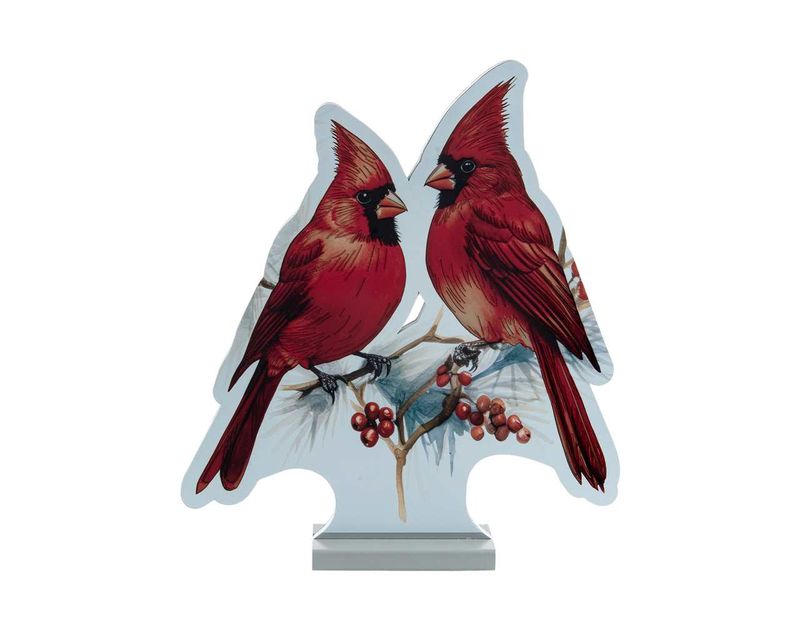 X4308 - 15.5" CARDINAL PAIR INFINITY LIGHT