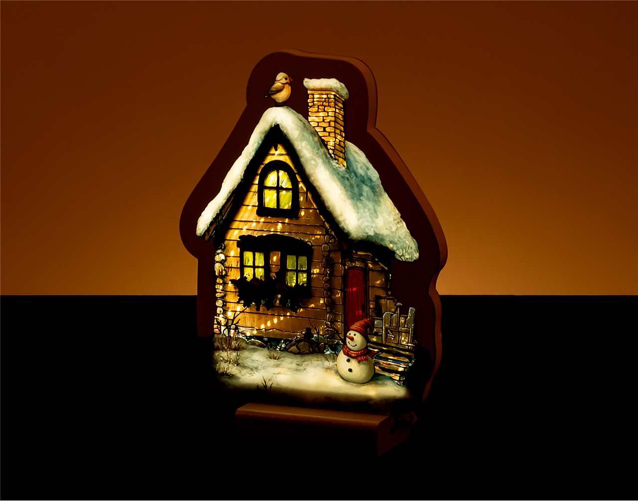 X4322 - 7.5" WINTER HOUSE INFINITY LIGHT