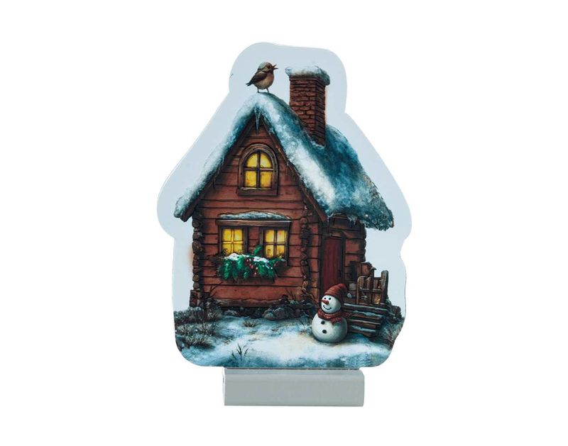 X4322 - 7.5" WINTER HOUSE INFINITY LIGHT