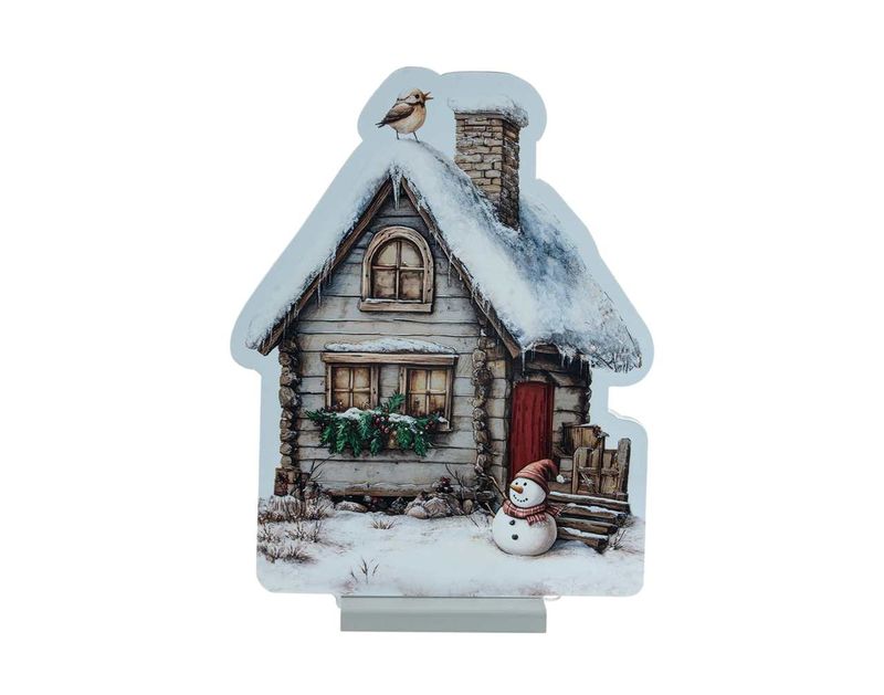 X4323 - 15.5" WINTER HOUSE INFINITY LIGHT