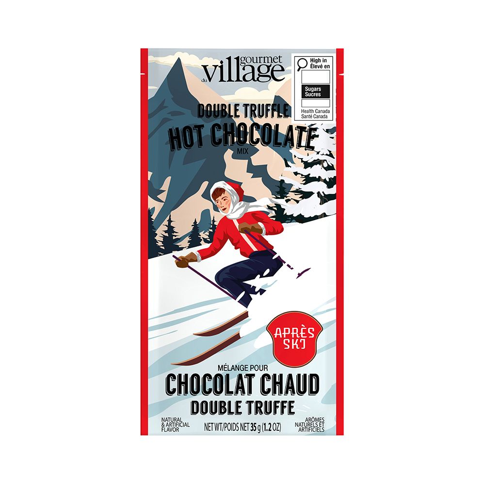 GCHOMDS-AS - MINI HOT CHOCOLATE - APRES SKI DOWNHILL SKIER