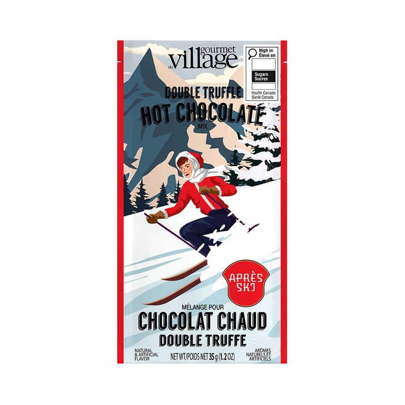GCHOMDS-AS - MINI HOT CHOCOLATE - APRES SKI DOWNHILL SKIER