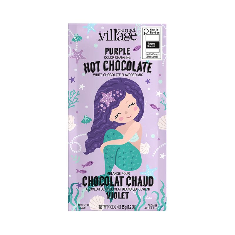 GCHOMME - MINI HOT CHOCOLATE - MERMAID / PURPLE