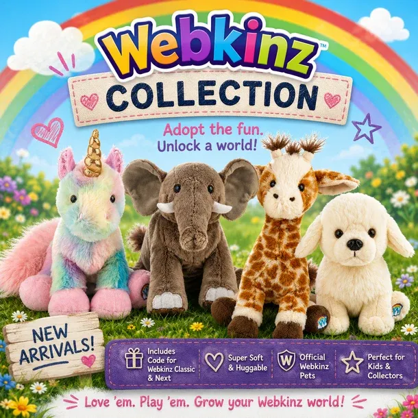 WK00038 - WEBKINZ - ASIAN ELEPHANT