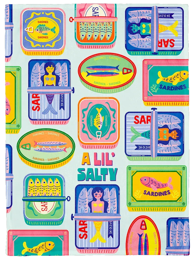 4609 - DISH TOWEL - LIL' SALTY