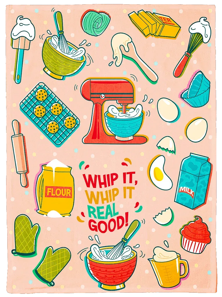 4685 - DISH TOWEL - WHIP IT