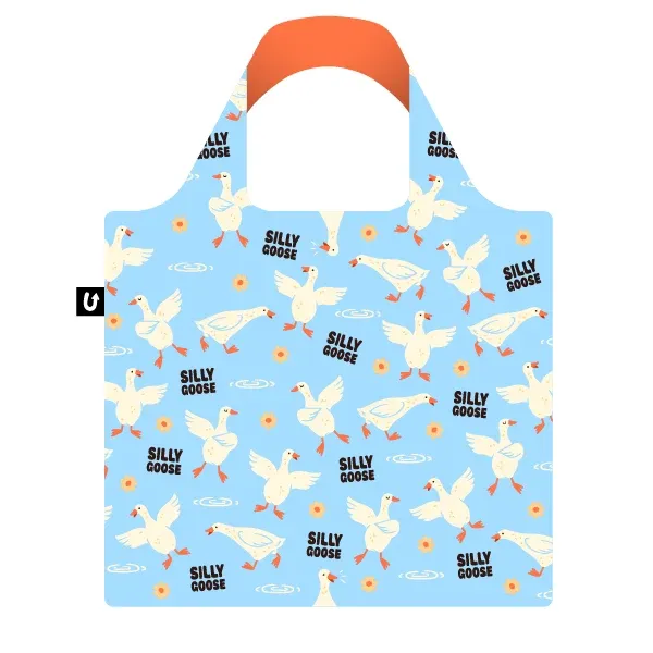 4203 - FOLDABLE TOTE - SILLY GOOSE