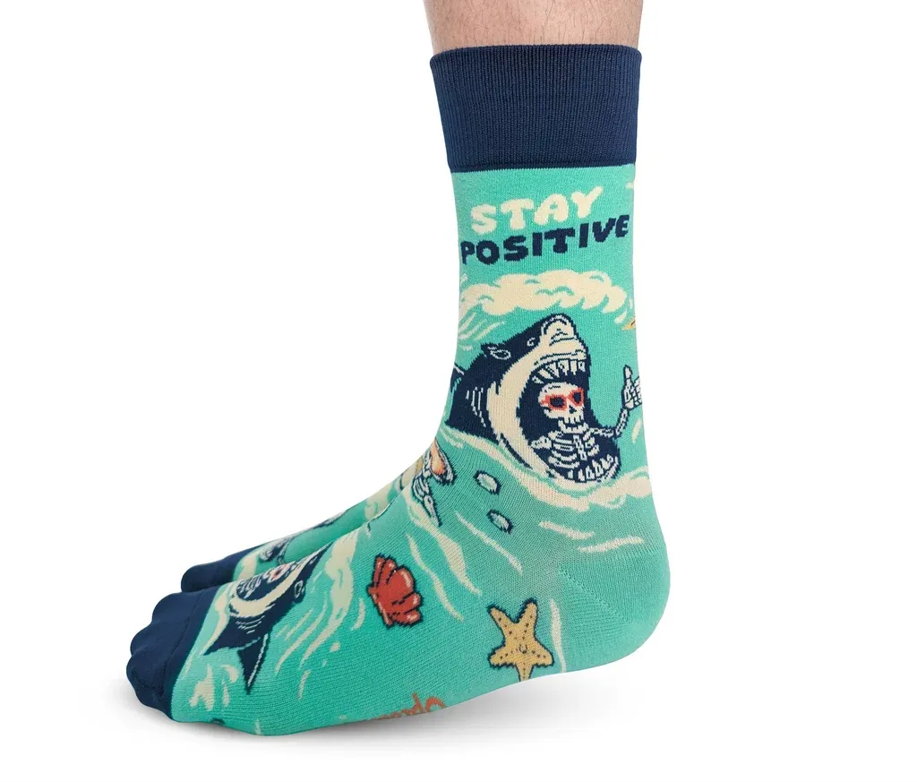 2025 - MEN'S SOCKS  - STAY POSITIVE