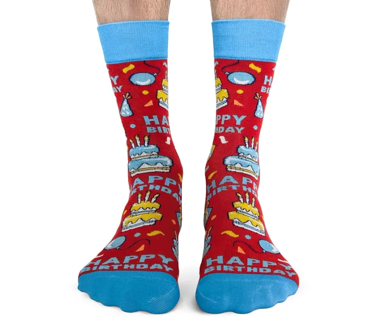 5194 - MEN'S SOCKS  -HAPPY BIRTHDAY