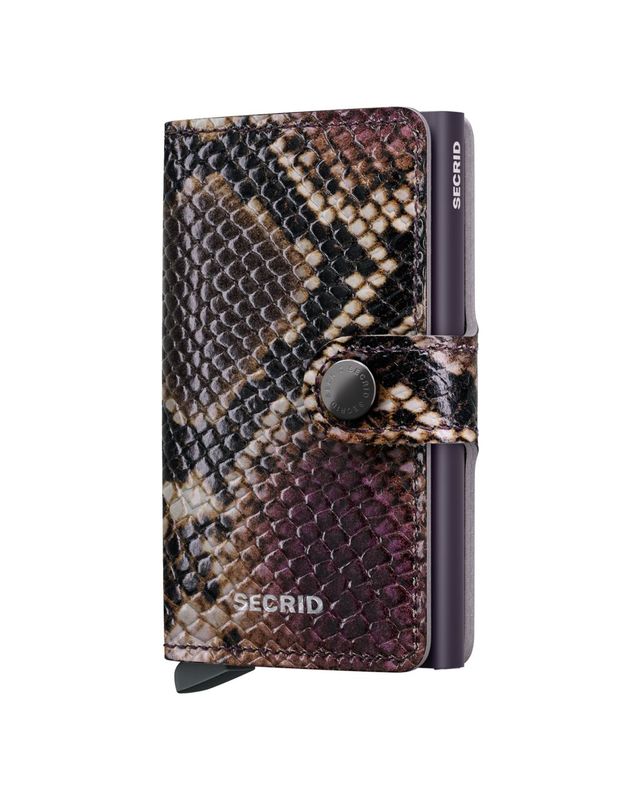 “MSe / MINIWALLET - SERPENT PURPLE