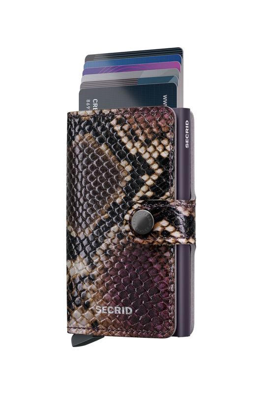 “MSe / MINIWALLET - SERPENT PURPLE