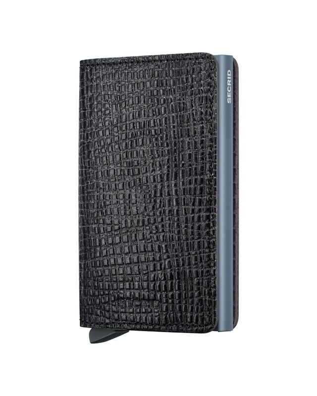 SPlm / SLIMWALLET - PALMELLATO BLACK