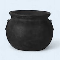 XW-N1003 - HALLOWEEN WITCH COULDRON - BLACK