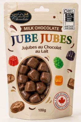 H23520 - MILK CHOCOLATE COVERED JUBE JUBES