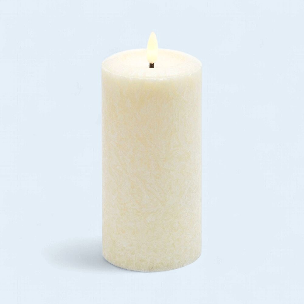 XY-CD1002 - 3" X 5" CANDLE - MARBLED CREAM