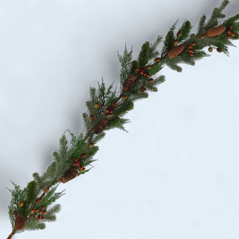 XM-HB4731 - 5' GARLAND - MIXED PINE