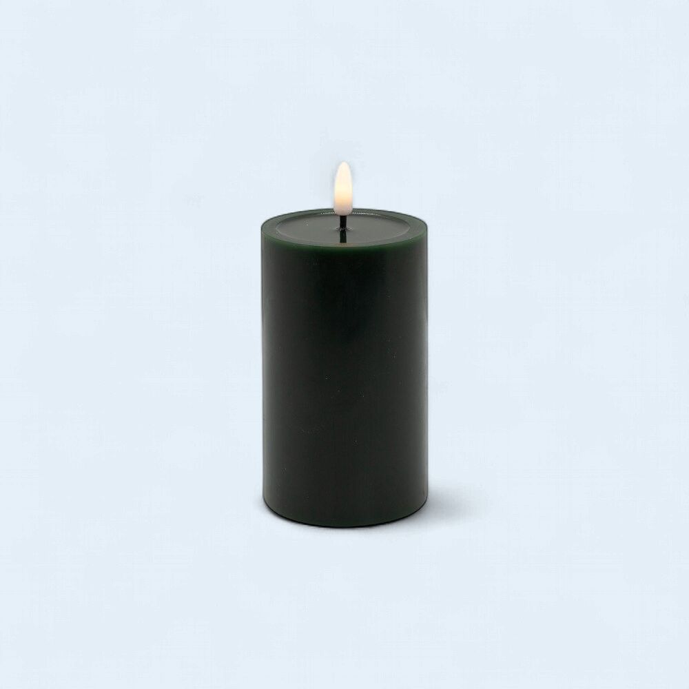 XM-CD1121 - 3" X 5" CANDLE - DARK GREEN