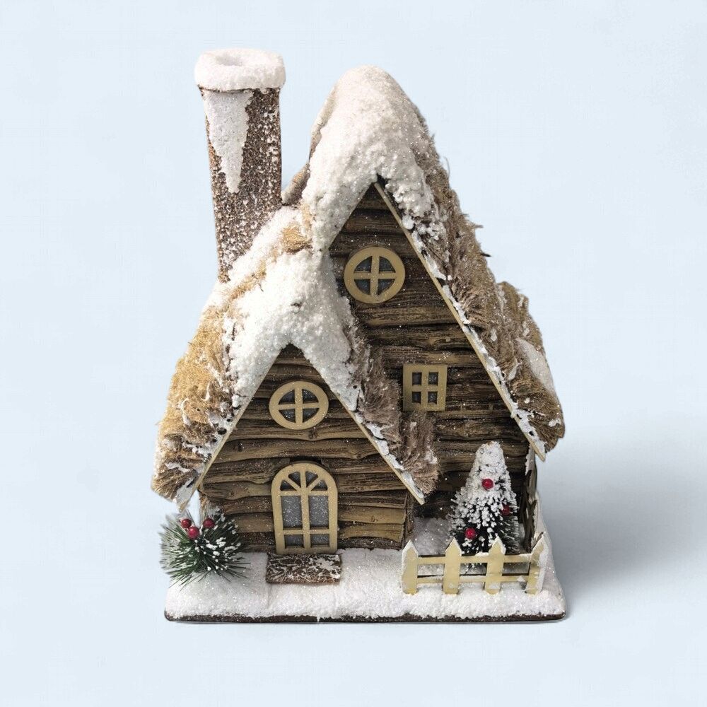 XM-ZG2250 - ILLUMINATING LOG HOUSE