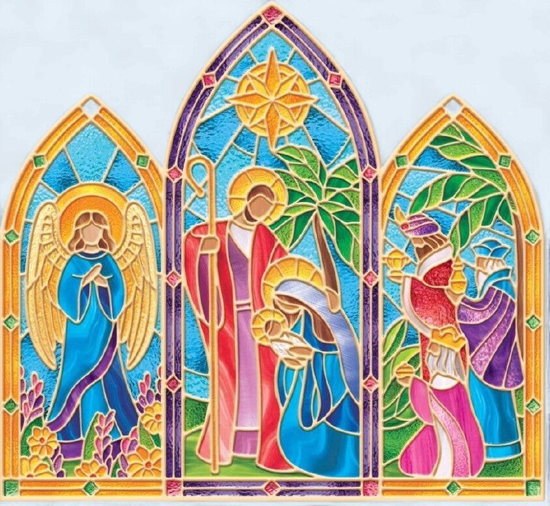 327-7708 - SUNCATCHER - NATIVITY
