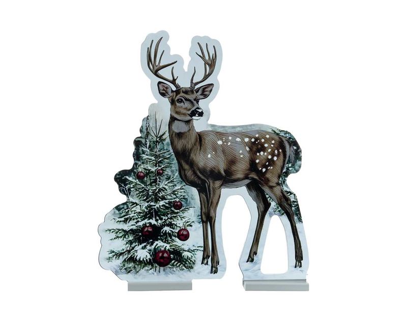X4304 - 23.5" DEER/XMAS TREE INFINITYLIGHT
