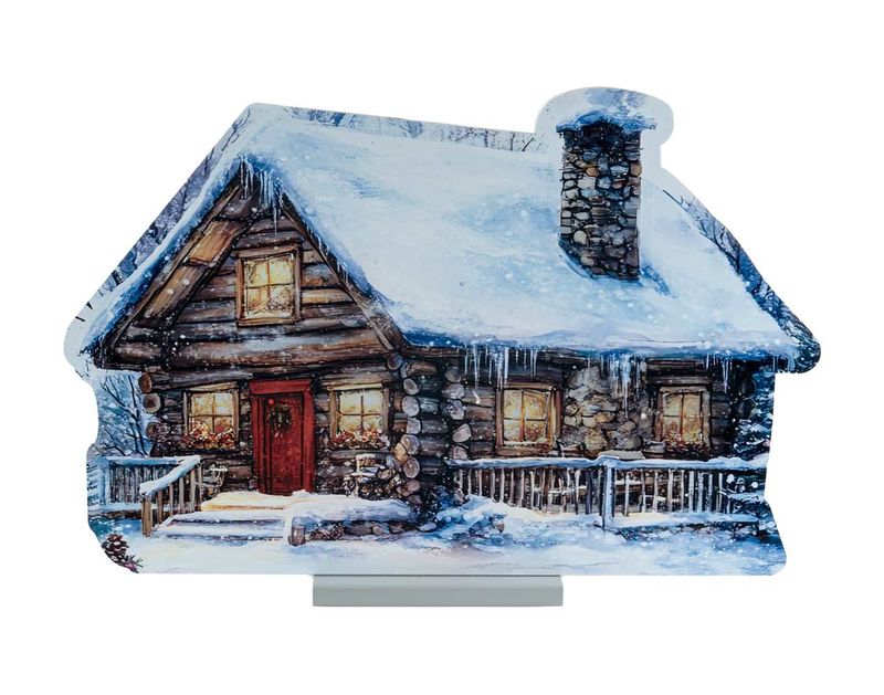 X4362 - 23.5" LOG CABIN INFINITY LIGHT