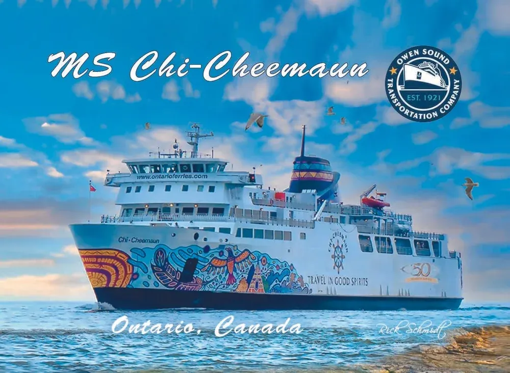 1000 PC - 408 - PUZZLE - CHI-CHEEMAUN FERRY