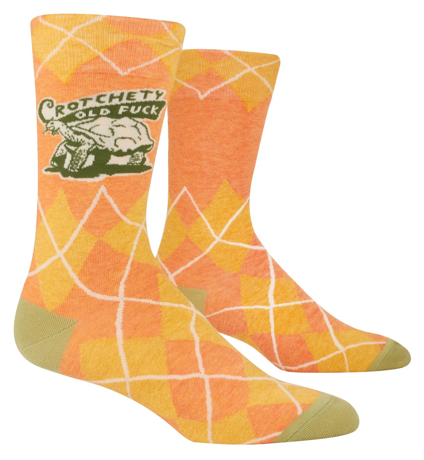 SW1013 - MEN'S SOCKS - CROTCHETY OLD FUCK