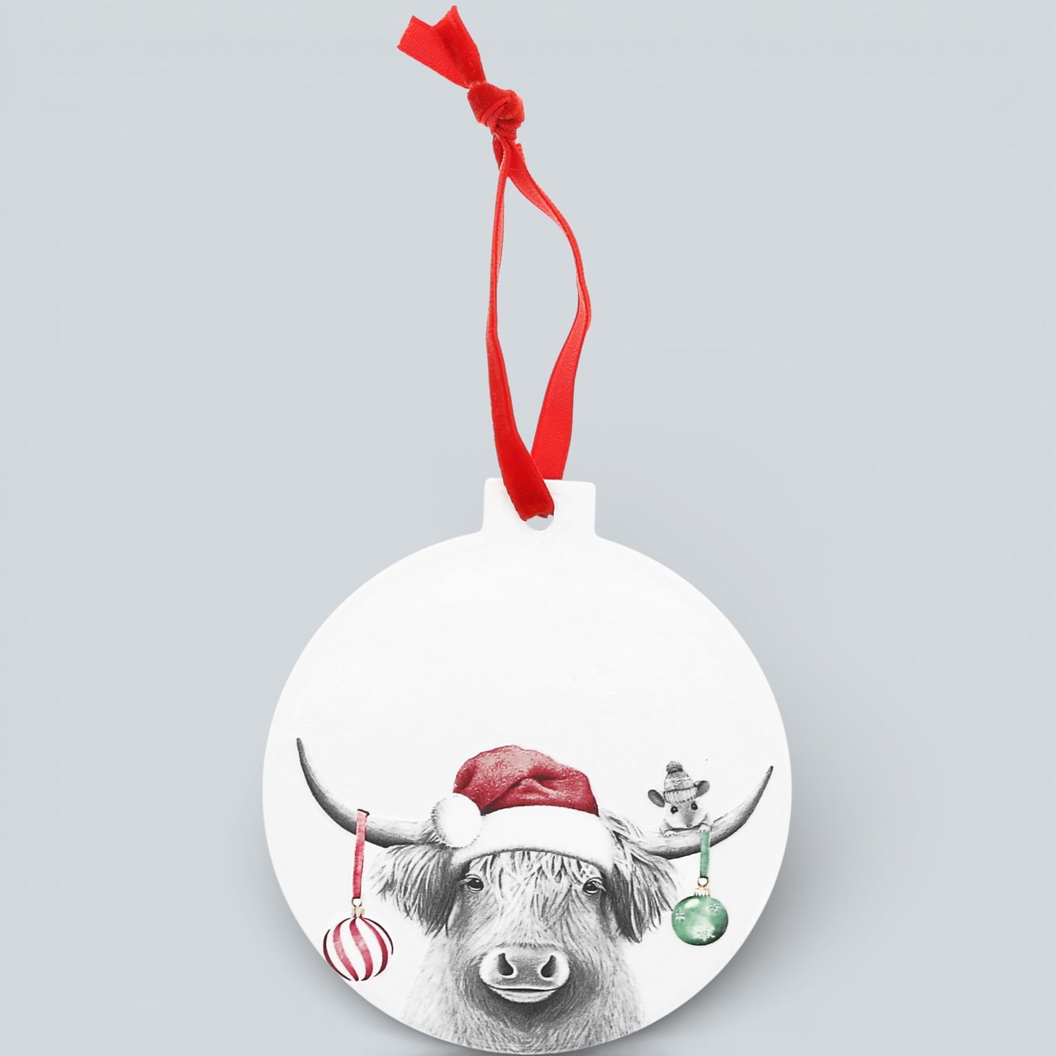 41307 - ORNAMENT - HIGHLAND COW