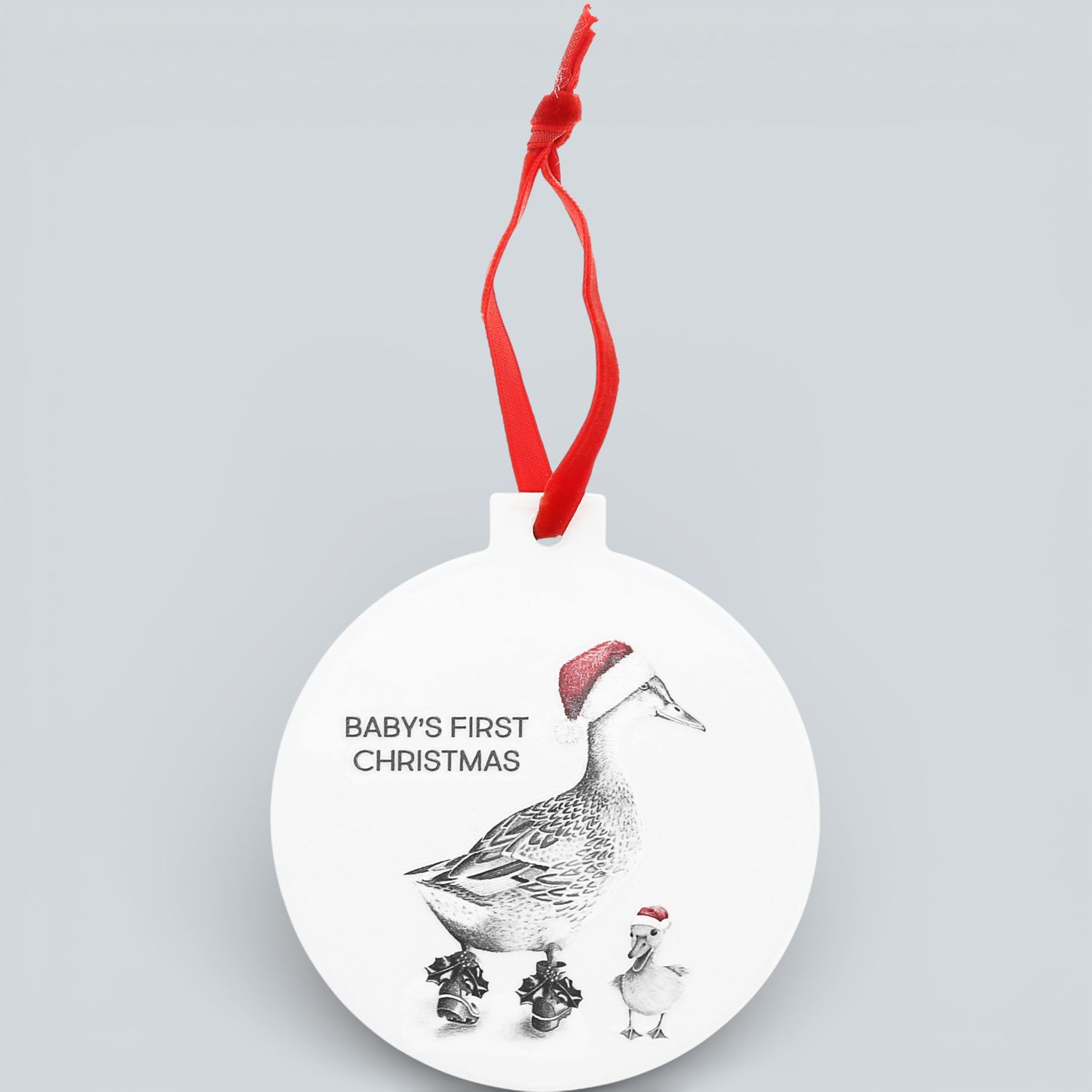 41315 - ORNAMENT - BABY'S FIRST CHRISTMAS / DUCKS