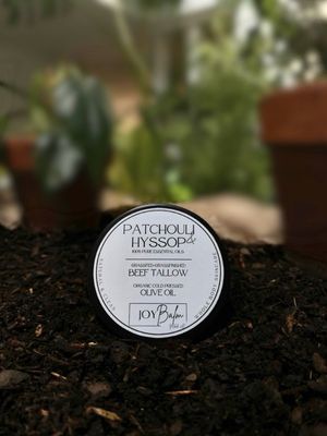 Patchouli &amp; Hyssop Tallow Balm