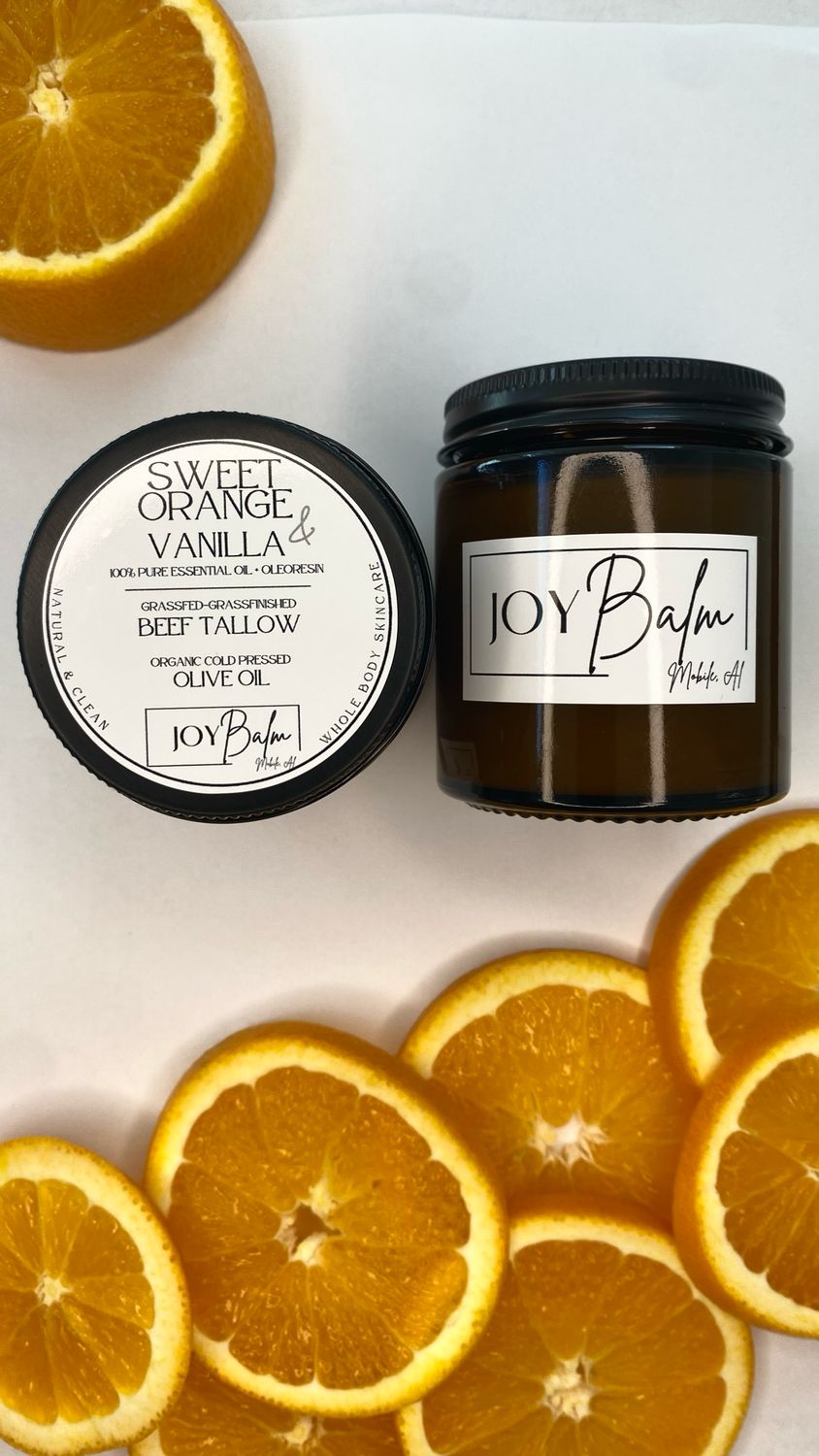 Sweet Orange &amp; Vanilla Tallow Balm