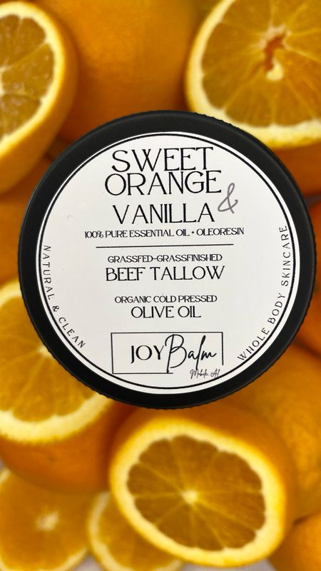 Sweet Orange &amp; Vanilla Tallow Balm