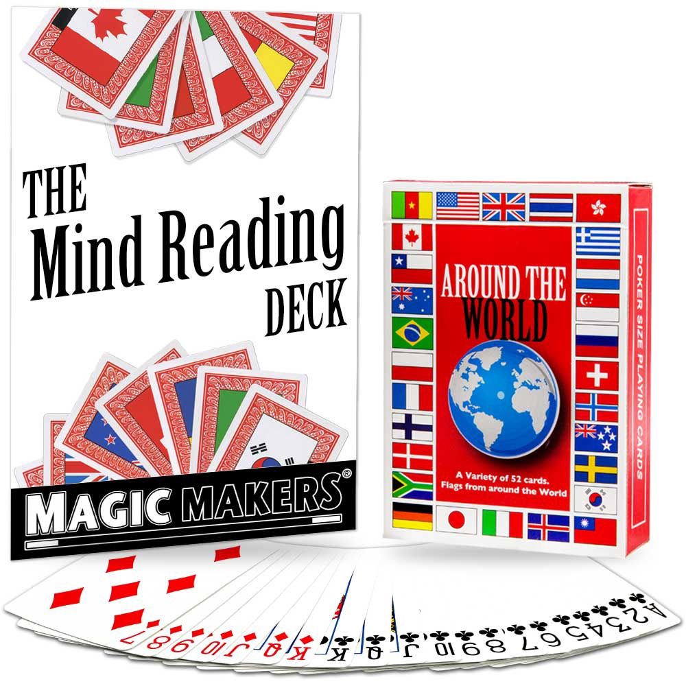 Around The World Mind Reading Magic Deck