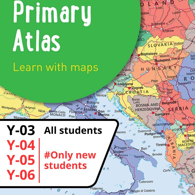 Y03456_GEOGRAPHY / Collins Primary World Atlas