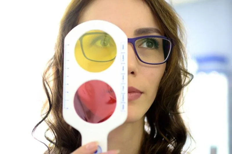 Intuitive coloured acetate overlay assessment