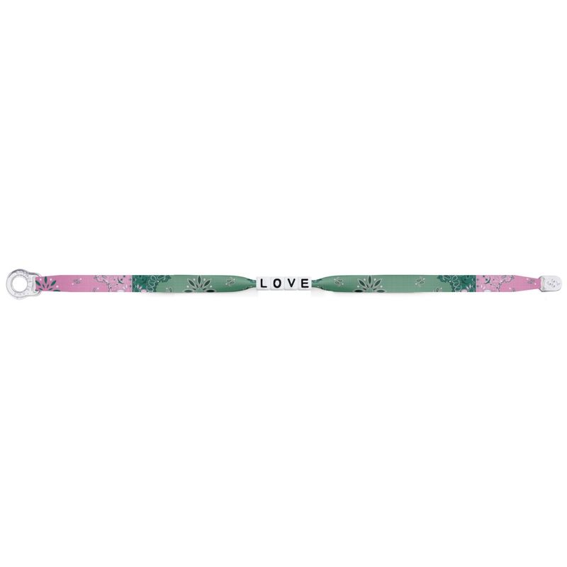 &#39;Love&#39; bandana armband