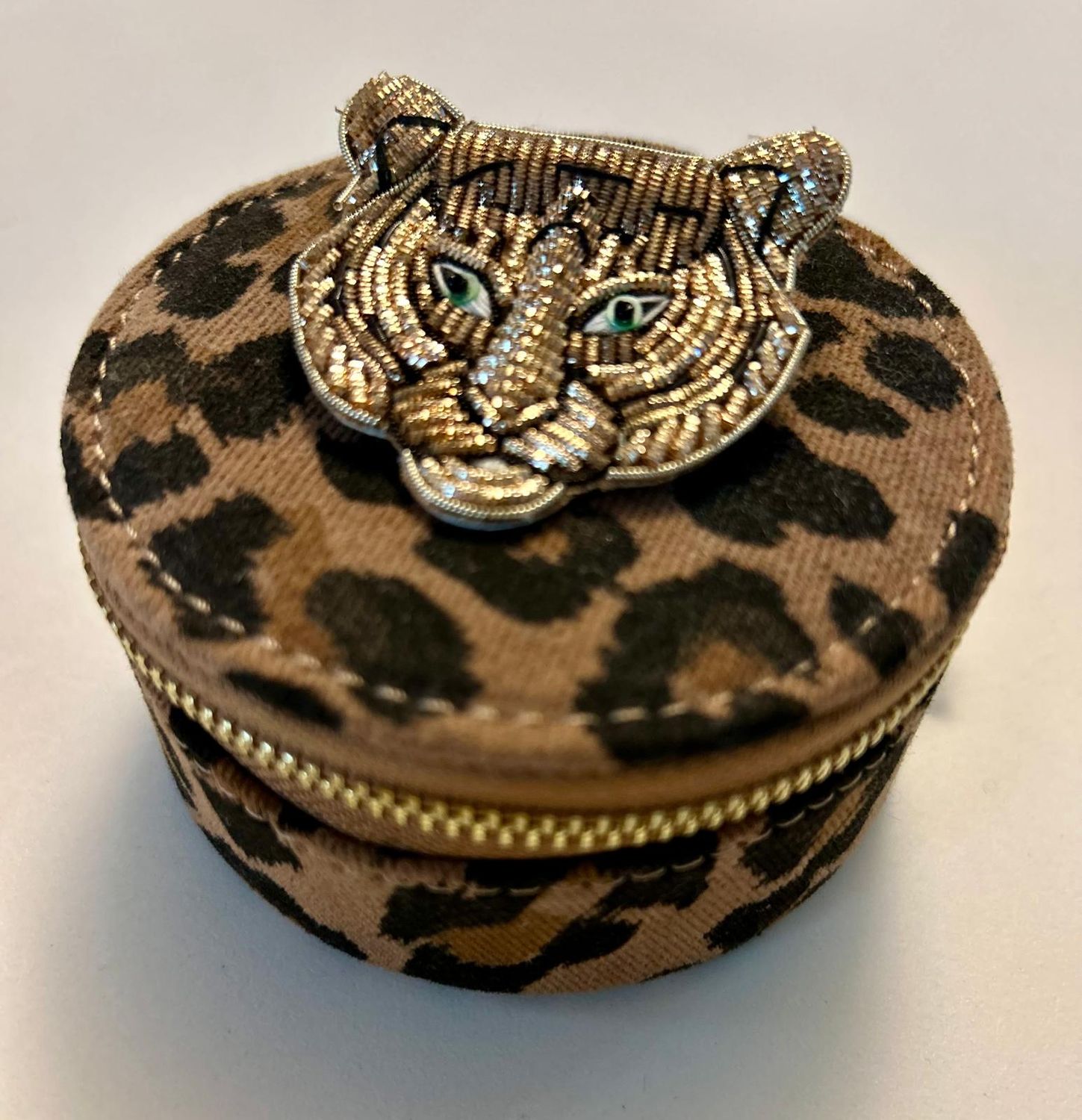 Leopard juwelen doos