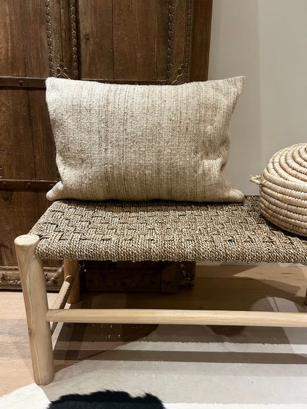 Berber kussen Sable