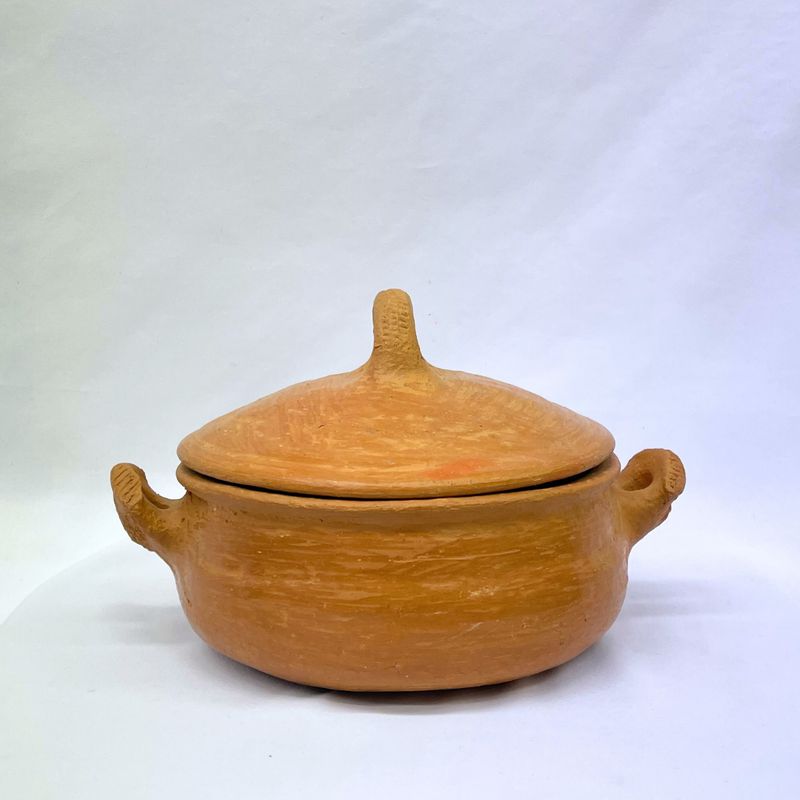 Traditionele Terracotta kookpot M