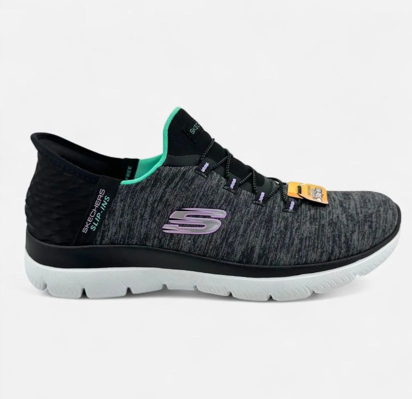 Summits - Dazzling Haze - 149937/BKTQ - Black/Turqoise