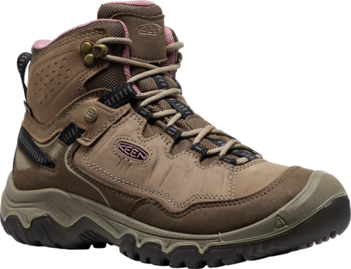 Womens Targhee IV Mid WP - WIDE, Colour: Brindle/Nostalgia, Size: 7 WIDE
