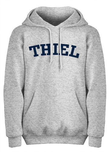 Classic Thiel Hoodie Grey - XL
