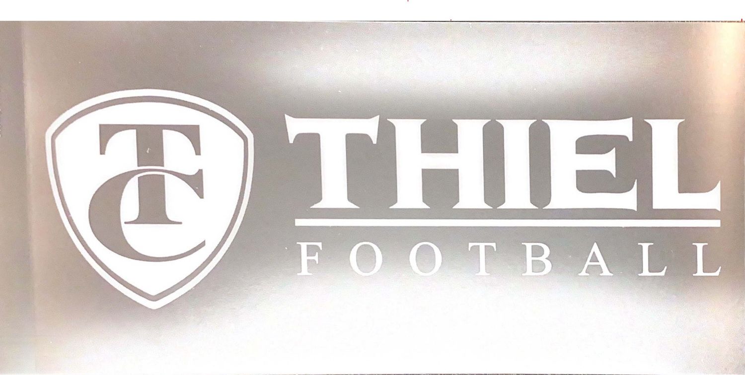 Football Window Cling