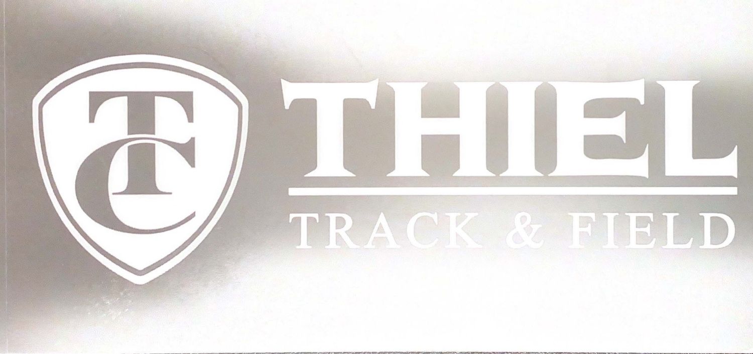 Track and Field Window Cling