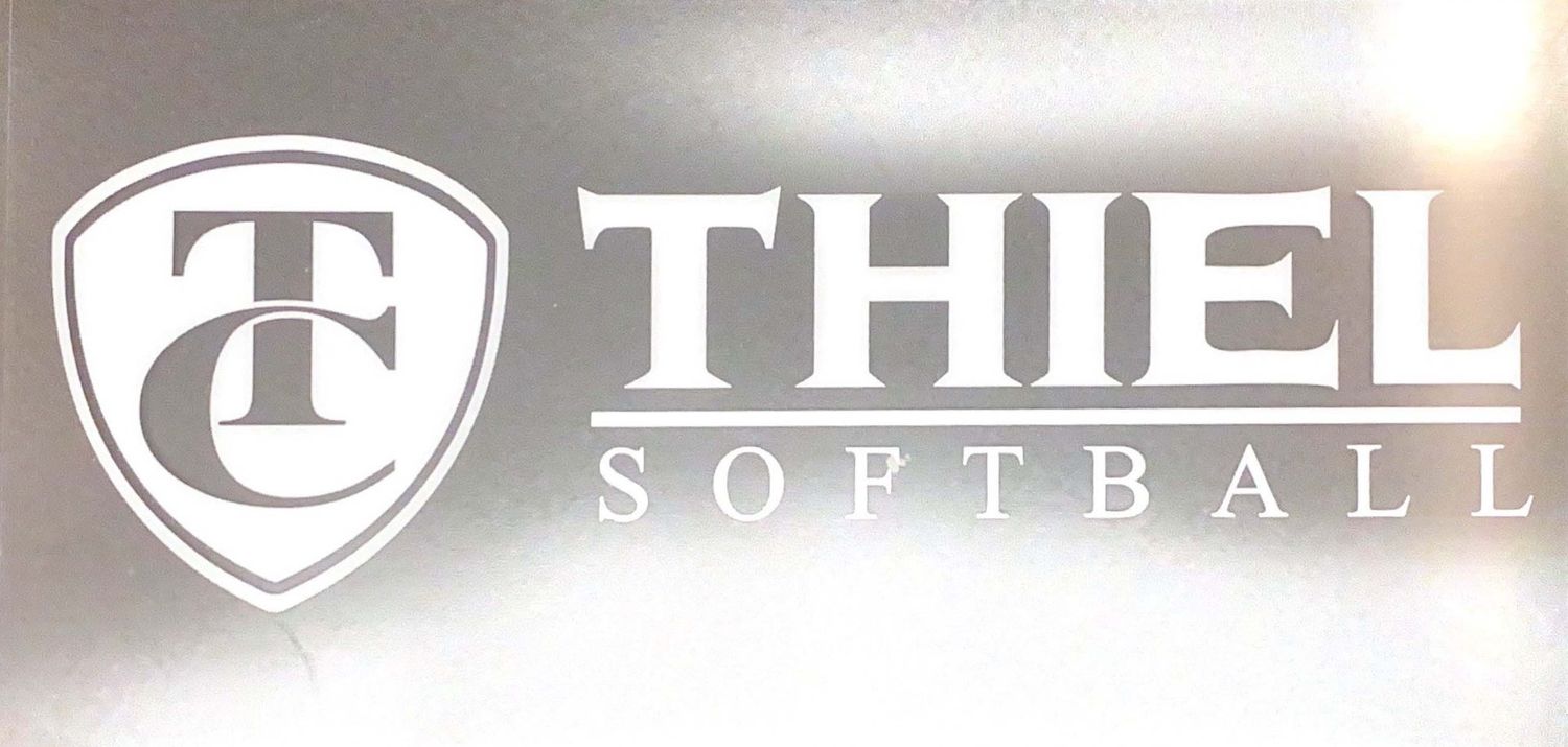 Softball Window Cling
