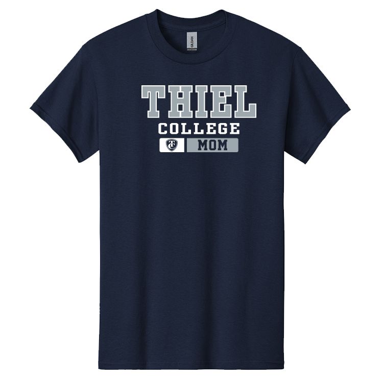 Mom SS Tee, Color: Navy, Size: S