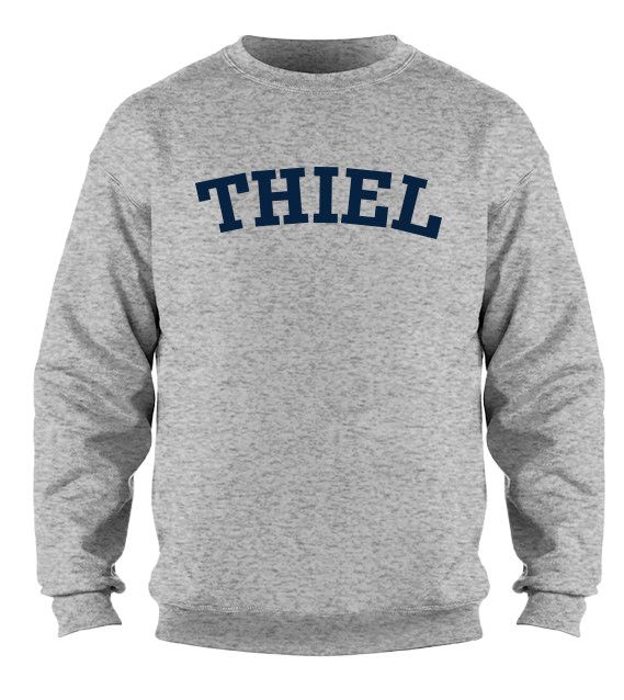 Classic Thiel Crew Neck, Size: S, Color: Grey
