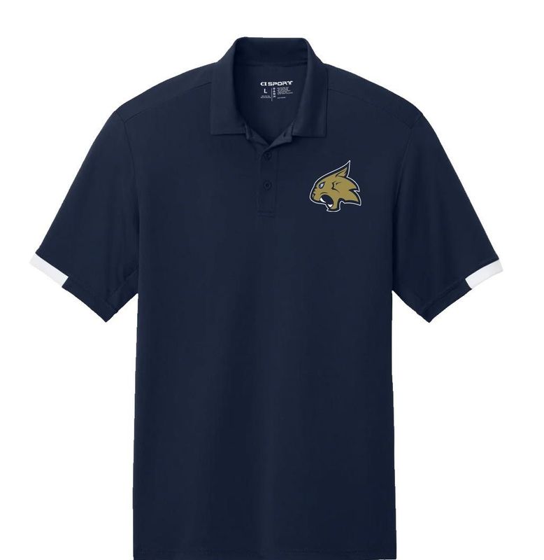 T-6724 CI Men's Sport-Tek Club Colorblock Polo . Sanmar Left chest Emb.