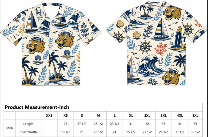 Men's Hawaiian / Tropical SS Shirts, Color: White, Size: S