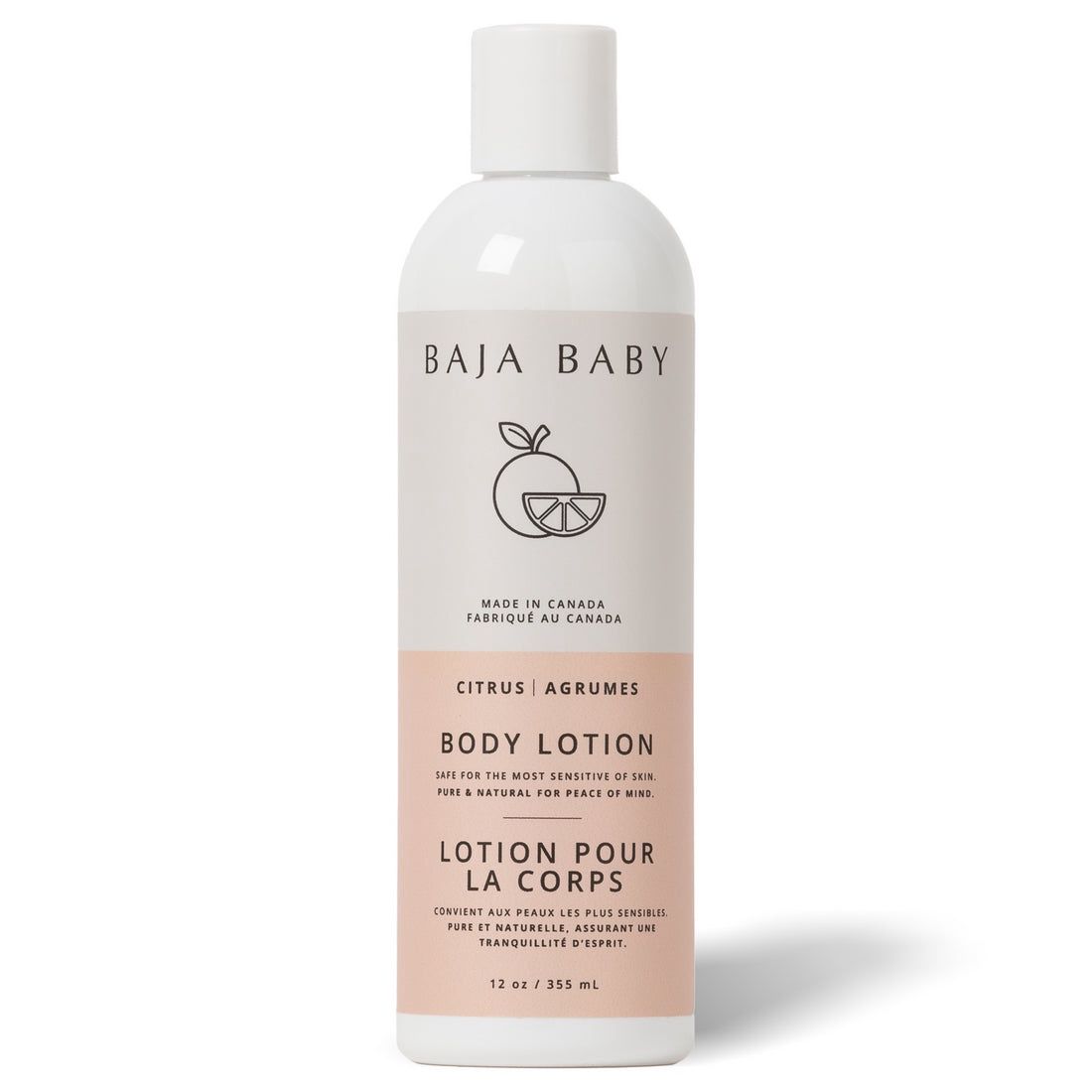 Lotion pour le corps Baja Baby, Senteurs: Agrumes